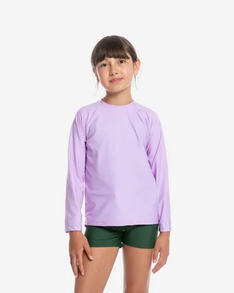 MATONA Matona Badeshirt | Swim Top | aus Econyl, Lilac, – Produktbild 1 von 3