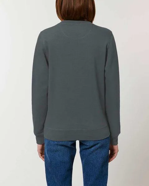 YTWOO YTWOO Unisex Sweatshirt | fairtrade & ökologisch, Anthrazit, – Produktbild 4 von 4