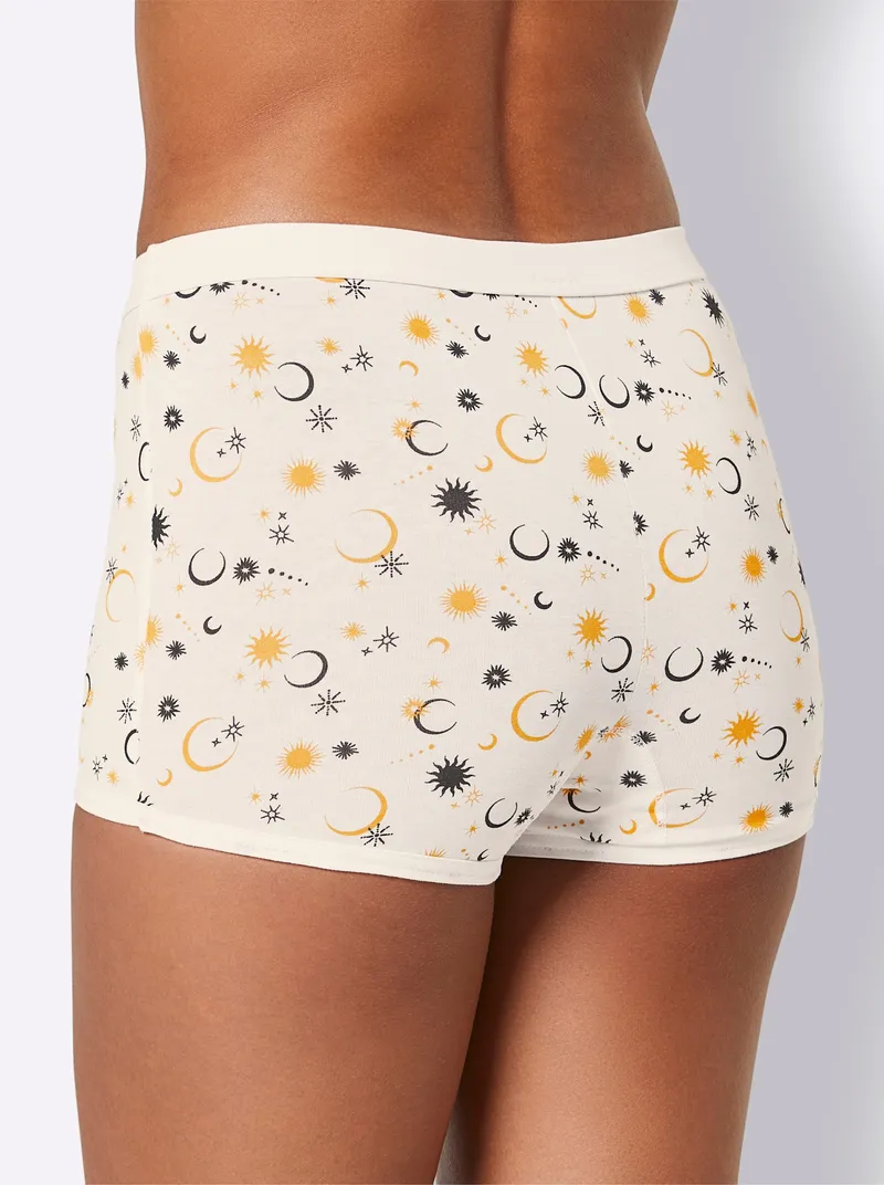 wäschepur Panty weiß-bedruckt, Weiß-bedruckt, – Produktbild 2 von 2