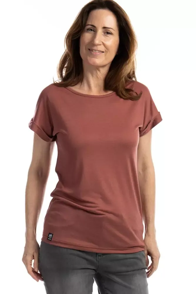 Zerum Zerum Tencel Shirt "Franzi", Rose, – Produktbild 1 von 2