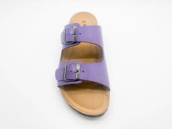 thies thies ® Eco Sandalen aus vegetabil gegerbtem Leder, Lavender, – Produktbild 3 von 4