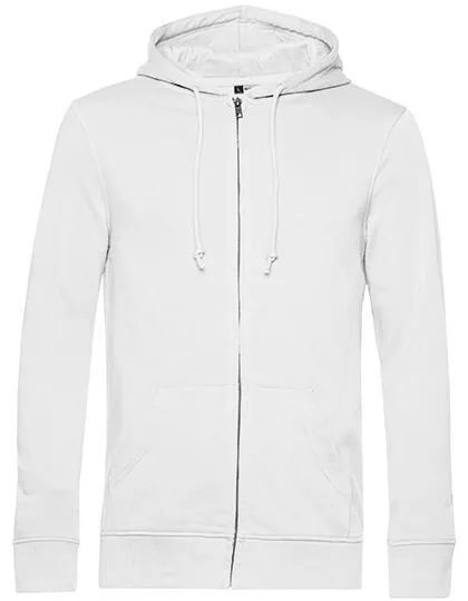 B&C Collection B&C Collection Zipped Hoodie Sweatjacke B&C Inspire, Weiß, – Produktbild 2 von 3