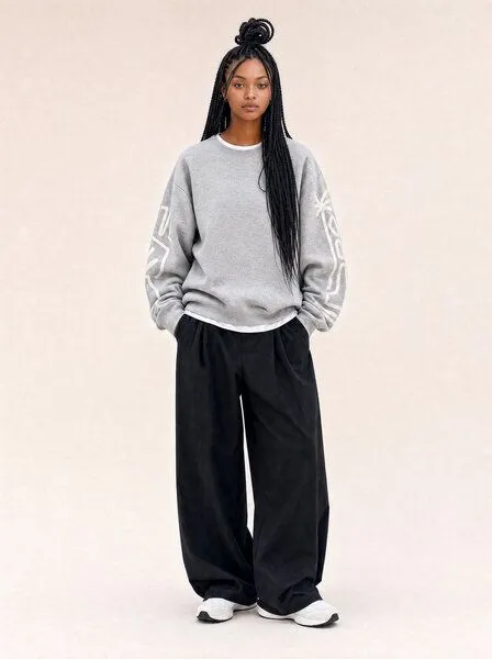 hey hey hey hey x Monika Morito Sweater - SALE – Produktbild 3 von 4