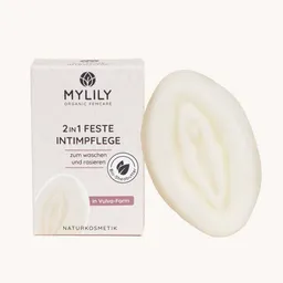 MYLILY MYLILY 2in1 Intimpflege - Vulva Waschstück mit Bio-Sheabutter – Produktbild 1 von 1