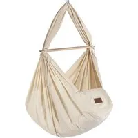 SCHMUSEWOLKE Babywiege Federwiege Bio Baumwolle natur Inklusive Montagematerial – Produktbild 1 von 1