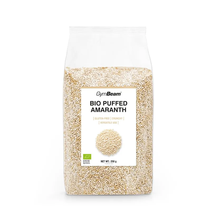 GymBeam Bio GymBeam BIO Gepuffter Amaranth 250 g – Produktbild 1 von 1
