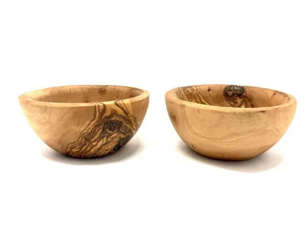 Olivenholz erleben Olivenholz erleben Tapas Schale rund Ø 12 cm aus Olivenholz – Produktbild 3 von 4