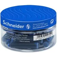Schneider Schneider 30er-Pack Standard-Tintenpatronen in Runddose, blau – Produktbild 1 von 1