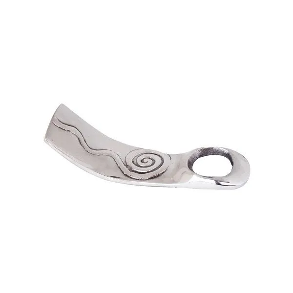 Mitienda Shop Mitienda Shop Weinflaschenhalter aus Zinn "Spirale" – Produktbild 2 von 4
