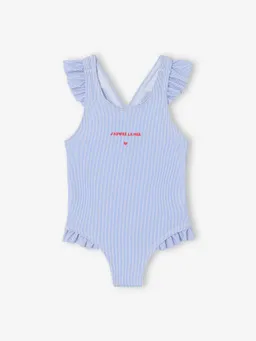 Vertbaudet Gestreifter Mädchen Baby Badeanzug – Produktbild 1 von 1