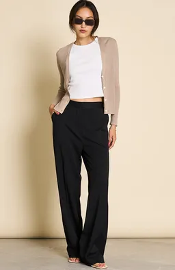 JAN N JUNE JAN 'N JUNE Damen vegan Hose Coralia Schwarz – Produktbild 1 von 1
