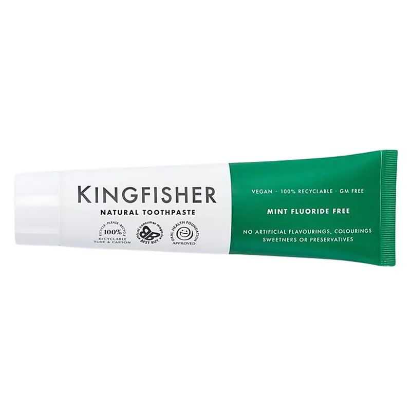 Kingfisher Kingfisher Zahncreme mit Minze - Frei von Fluoriden – Produktbild 1 von 1