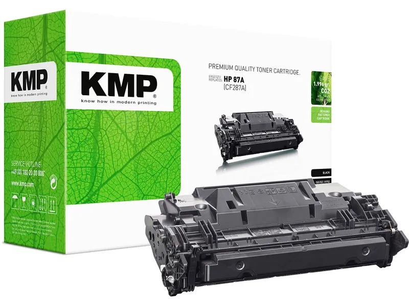 KMP KMP Druckkassette ersetzt hp CF287A, Nr. 87A schwarz – Produktbild 1 von 1