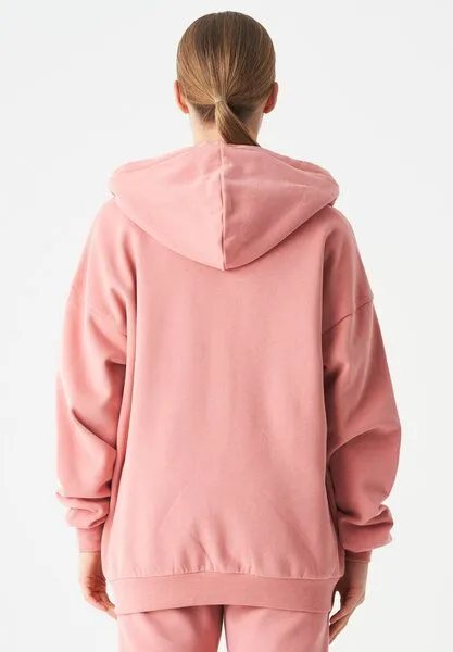 ORGANICATION ORGANICATION ESSENTIALS-JALE- Soft Touch Sweatjacke aus Bio-Baumwolle, Blush, – Produktbild 4 von 4