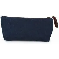 El Puente El Puente Multifunktionstäschchen | Fair Trade & Handmade aus Bangladesch, Blau,braun, – Produktbild 1 von 1