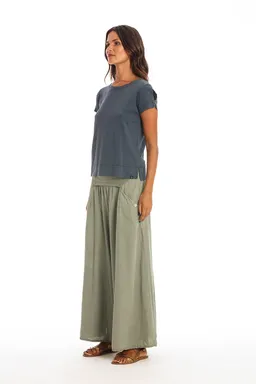 RAVENS VIEW IBIZA RAVENS VIEW IBIZA Damen vegan Oberteil Mila Lava Blau – Produktbild 1 von 1