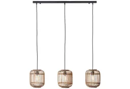 Brilliant Brilliant Pendelleuchte Woodrow, ohne Leuchtmittel, Bambus Lampe, 130 x 105 cm, E27, kürzbar – Produktbild 1 von 1
