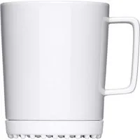 Mahlwerck Mahlwerck Porzellanbecher 'Softpad Mug' 0,35 l, weiß – Produktbild 1 von 1