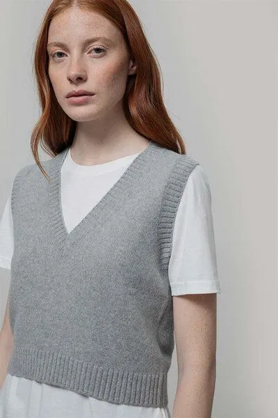 Rifò Rifò Wollpullunder Modell: Melania, Grey calce (grau), – Produktbild 2 von 4