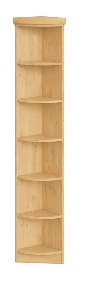 OTTO home Anbauregal Soeren Abschlussregal Höhen 97 bzw. 220 cm, aus massiver Kiefer, passend für Tiefe 29 cm, FSC®-zertifiziert, Beige, – Produktbild 6 von 8