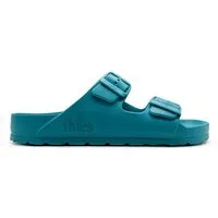 thies Vegane Ecofoam Sandale von thies ® aus recyceltem EVA, Caribbean sea (türkis), – Produktbild 1 von 1