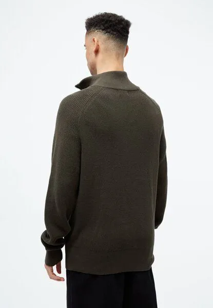 Givn Berlin Givn Berlin Trojer GBFINNEGAN relaxed Fit aus Bio-Baumwolle, Dark olive, – Produktbild 3 von 4