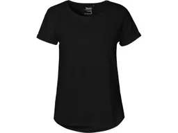 Neutral Neutral Bio-Damen-T-Shirt mit Roll-Up-Ärmeln, schwarz, Gr. S – Produktbild 1 von 1