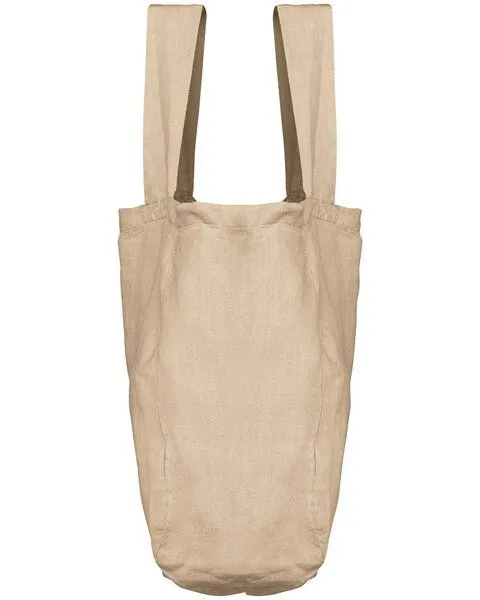 YTWOO YTWOO Große Shopping Bag aus Leinen, Beige, – Produktbild 3 von 4