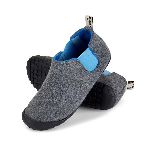 Gumbies Gumbies Brumby - Hausschuhe aus recyceltem Material, Grau blau, – Produktbild 1 von 4