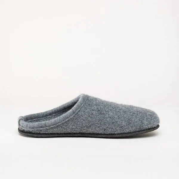 Gottstein Gottstein Filz-Hausschuh Alpine Light - Damen & Herren Pantoffel aus 100% Schurwolle, Grau, – Produktbild 3 von 3