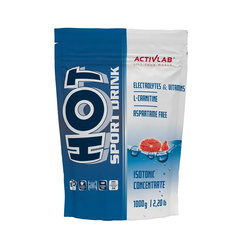 ActivLab ActivLab Hot Sport Drink 1000 g Grapefruit – Produktbild 1 von 1