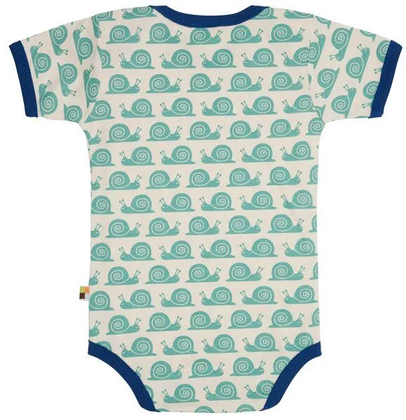 loud + proud loud + proud Babys & Kinder, Body Kurzarm, GOTS-zertifiziert, Oregano (grün), – Produktbild 2 von 2
