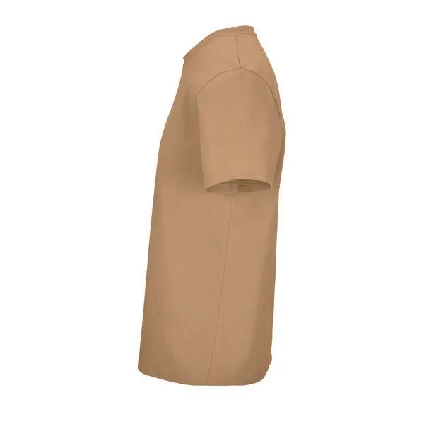 Sol's Sol's Unisex Bio Baumwolle in Umstellung T-Shirt Rundhals 27 verschiedene Farben, Beige (dark), – Produktbild 3 von 3