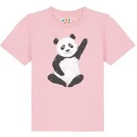 watabout kids watabout.kids T-Shirt Kinder Panda, Cotton pink, – Produktbild 1 von 1