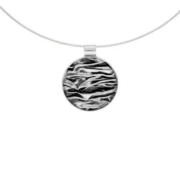 pakilia pakilia Silber Kette Wellen-Rund Fair-Trade und handmade – Produktbild 1 von 1