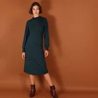 ManduTrap ManduTrap Tencel Turtleneck Kleid Noa in petrol oder berry – Produktbild 1 von 1