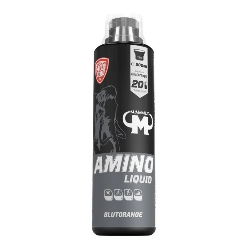 Mammut Nutrition Mammut Nutrition Amino Liquid 500 ml Blutorange – Produktbild 1 von 1