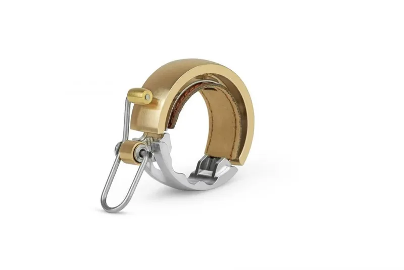 Knog Knog Fahrradklingel Oi Luxe groß 23.8 - 31.8mm messing – Produktbild 2 von 3