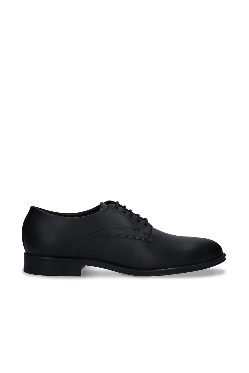 NAE NAE Herren vegan Schuhe Derby Quinn Schwarz, Schwarz, – Produktbild 1 von 2