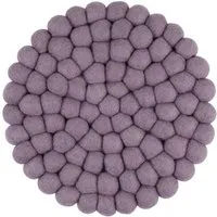 myfelt myfelt Filzkugel Topfuntersetzer (⌀ 20 cm), Fliedergrau (tove), – Produktbild 1 von 1