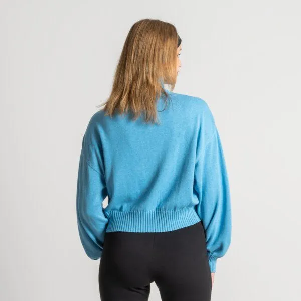 trueStory trueStory Oversized Pullover - EUGENIE, Cool blue (blau), – Produktbild 3 von 4