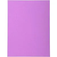 Exacompta 5 x 100 Exacompta Aktendeckel "Forever", 220 g/m², DIN A4, flieder – Produktbild 1 von 1