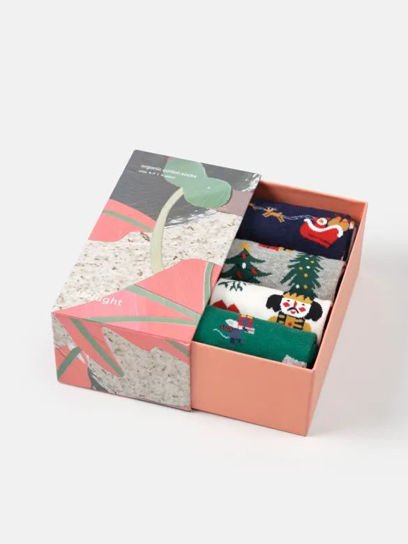 Thought Sockenbox Modell: Elodora Christmas, Multi, – Produktbild 1 von 1