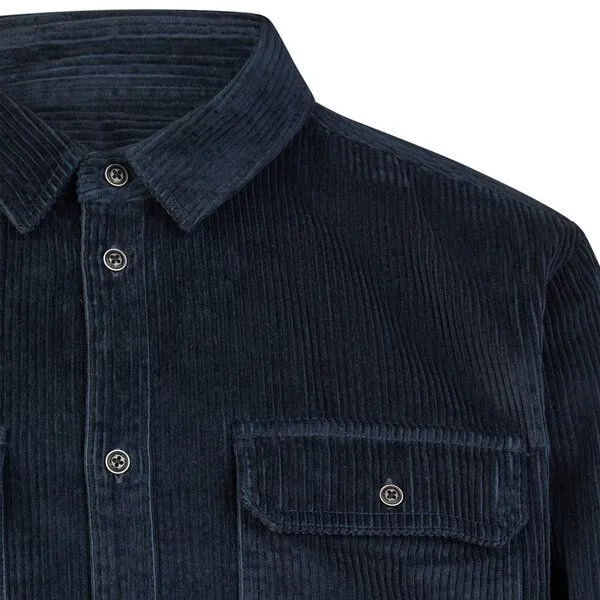 Iriedaily Iriedaily Bubble Cord Shirt, Dark orion (blau), – Produktbild 2 von 3