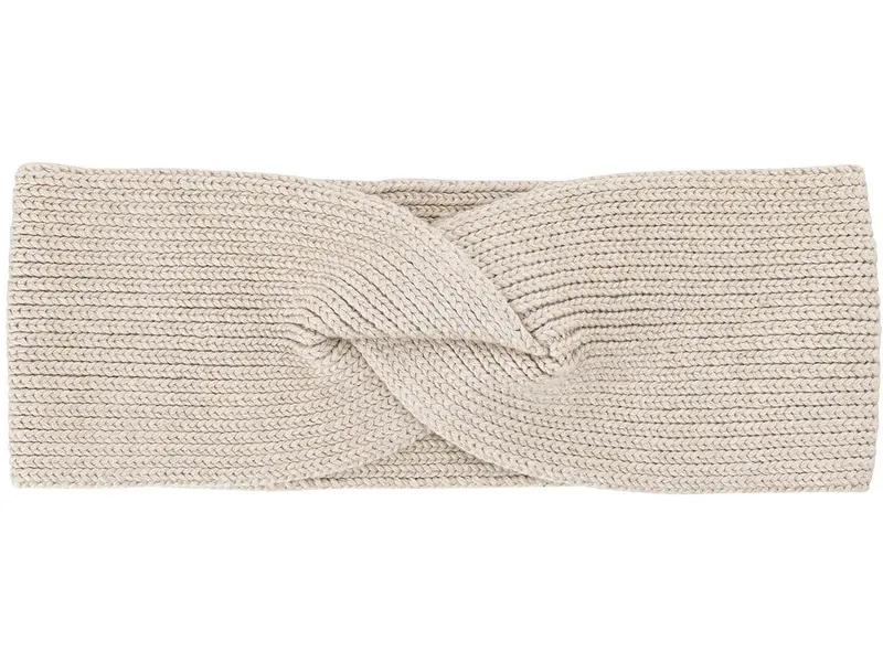 MELA MELA Bio-Damen-Stirnband 'MEENA' geknotet, kiesel melange – Produktbild 1 von 1