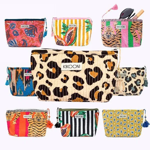 KIKOONI KIKOONI Geldbörsen | kleine Taschen | Passtasche "Mini Traveler", Everyday bloom, – Produktbild 1 von 4