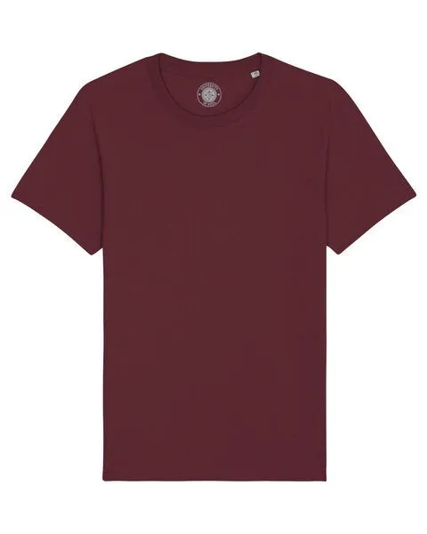 University of Soul University of Soul Unisex T-Shirt aus Bio-Baumwolle "Randy", Burgunderrot, – Produktbild 1 von 2
