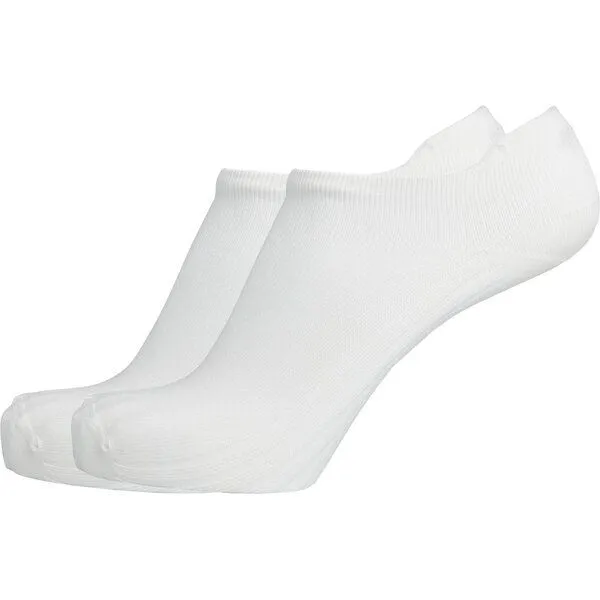 KnowledgeCotton Apparel KnowledgeCotton Apparel 2-Pack Socken FOOTIE mit Bio-Baumwolle, Weiß (bright white), – Produktbild 2 von 2