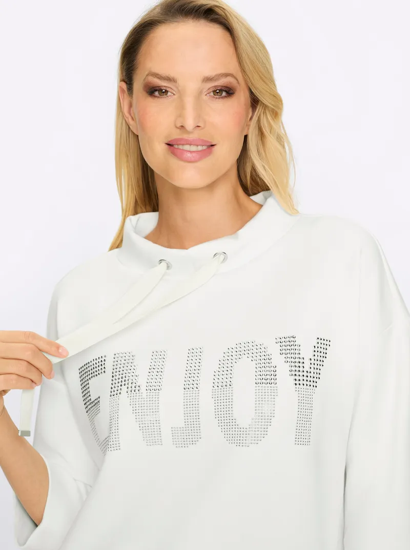 heine Sweatshirt ecru, Ecru, – Produktbild 2 von 2