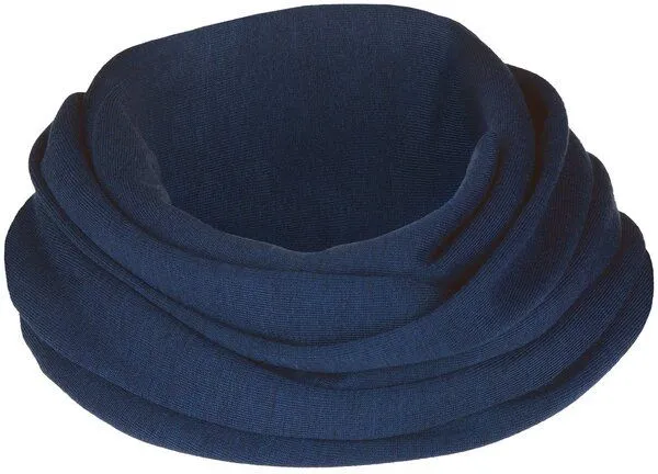 Engel Engel Natur Damen Schlauchschal Schurwolle Seide, Marineblau, – Produktbild 2 von 3